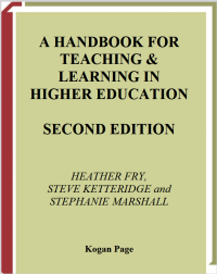 A Handbook For Teaching & Learning in Higher Education