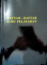Daftar-daftar Ilmu Pelayaran