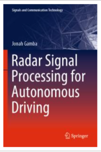 Radar Signal Processing for Autonomous Driving Image of Radar Signal Processing for Autonomous Driving